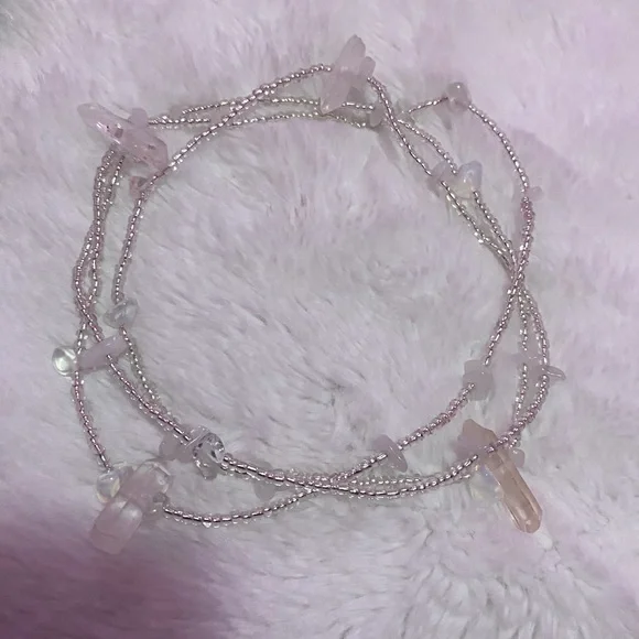 Clear Crystal Handmade Waist Bead - Picture 1 of 2